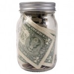 money jar, saved, savings, save