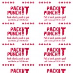 Pack It Punch It Cards, lunch