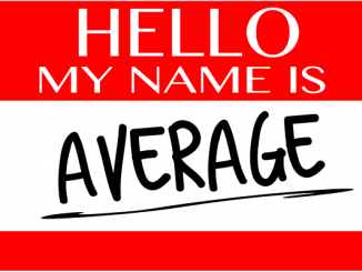 Hello, My Name is Average