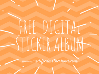Free digital sticker album from modifiedmotherhood.com